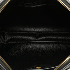 Macadam Coated Canvas Clutch