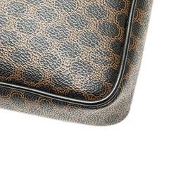Macadam Coated Canvas Clutch
