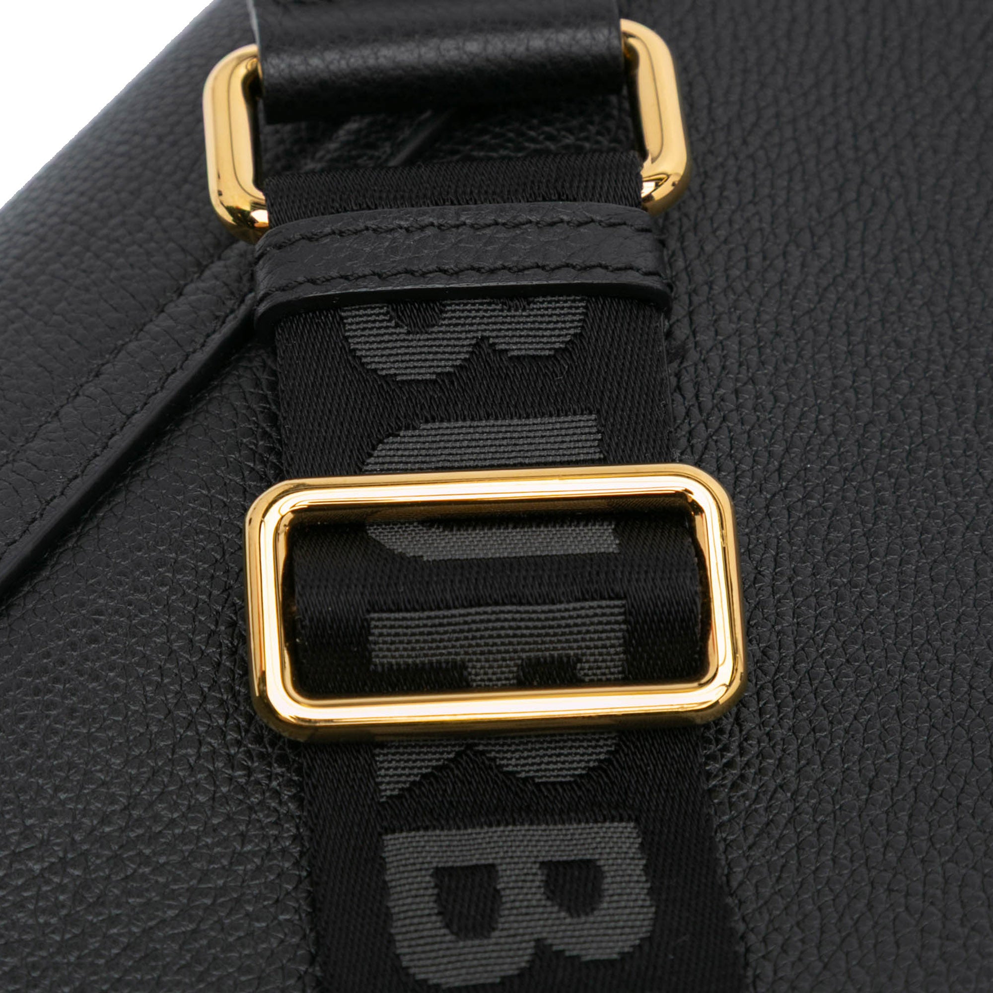 House Check Canvas and Leather Note Crossbody