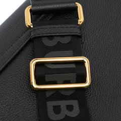House Check Canvas and Leather Note Crossbody