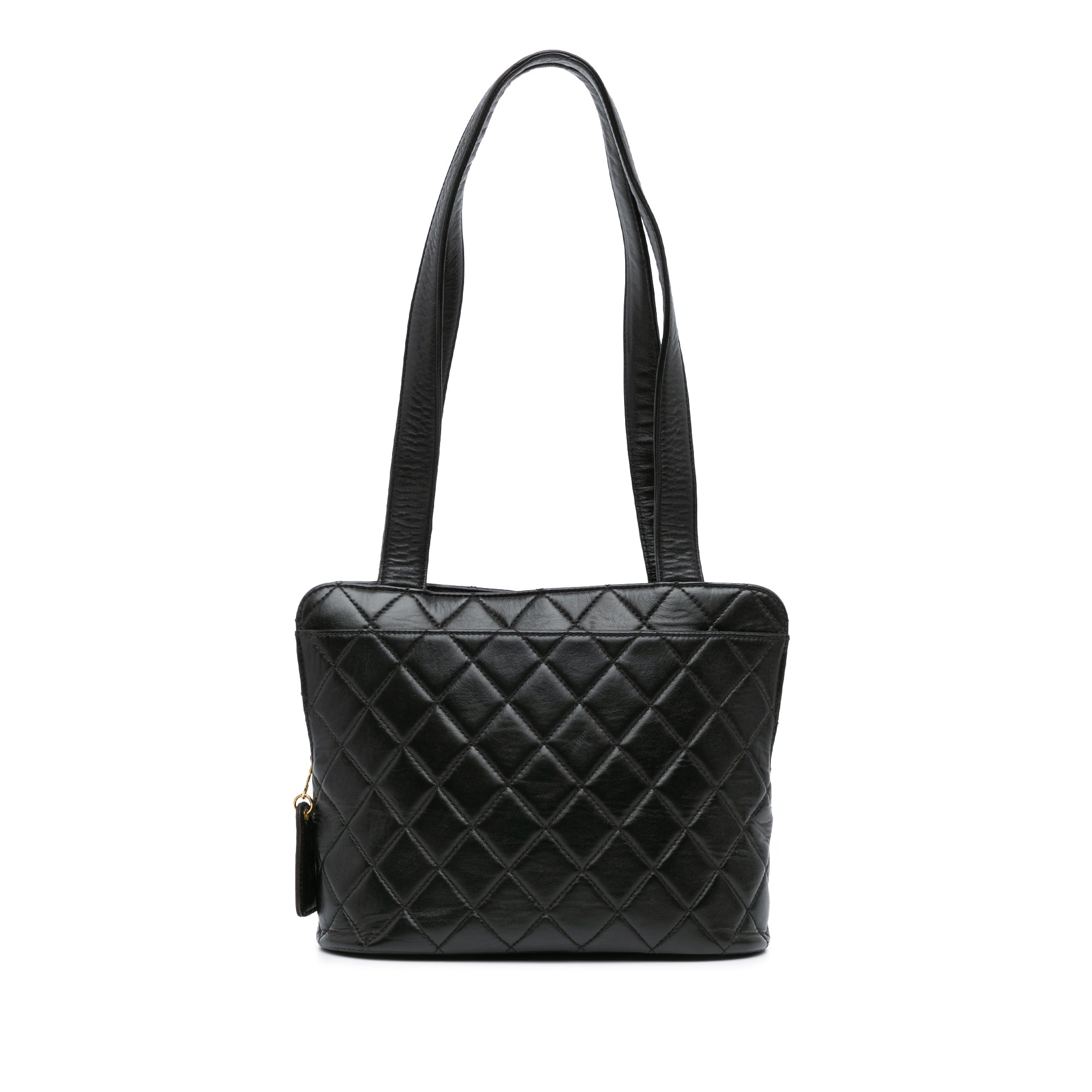 Quilted Lambskin Shoulder Bag