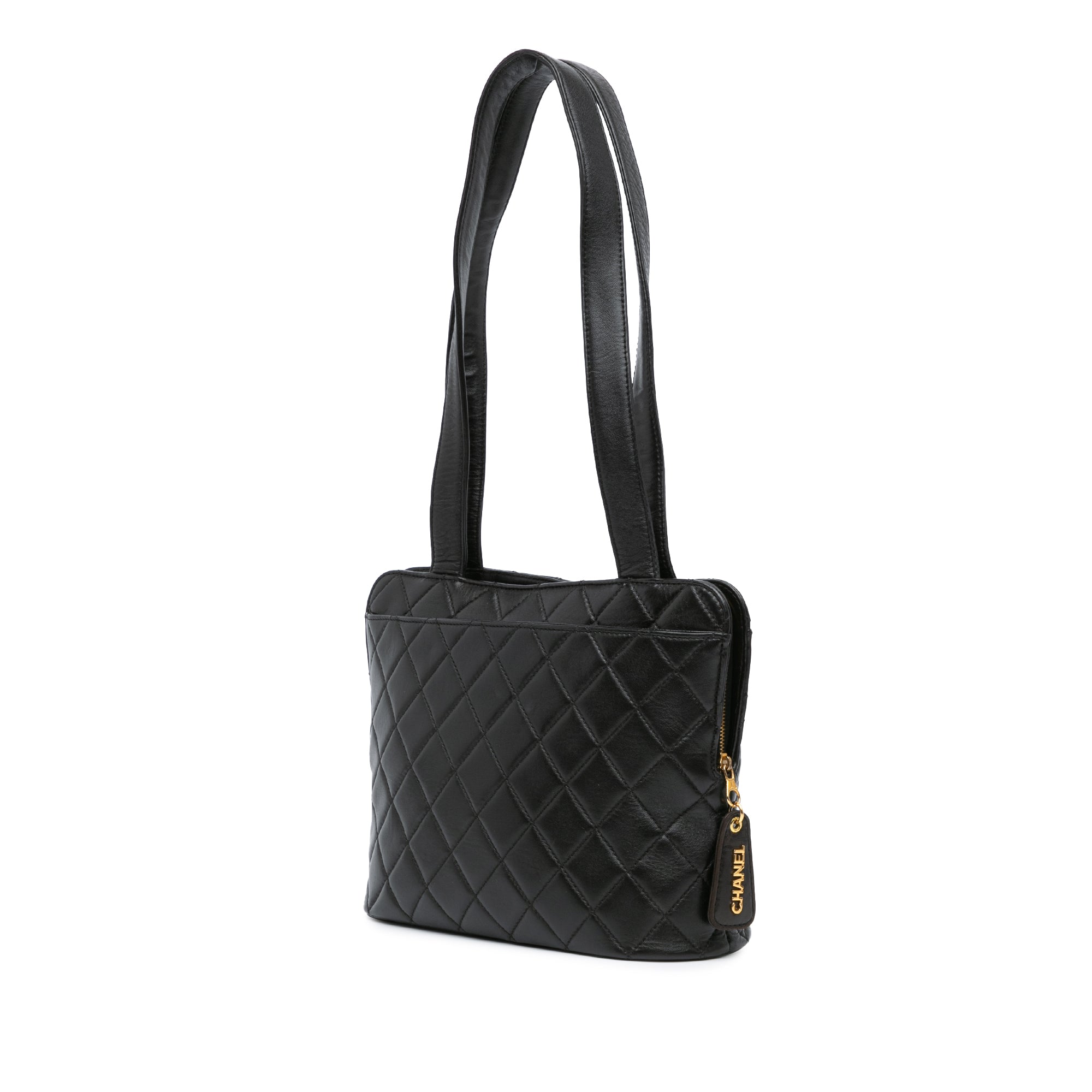 Quilted Lambskin Shoulder Bag