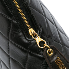 Quilted Lambskin Shoulder Bag