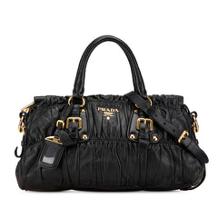 Nappa Gaufre Satchel