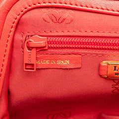 Leather Anagram Frame Handbag