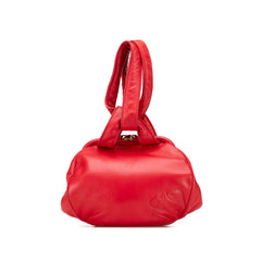 Leather Anagram Frame Handbag