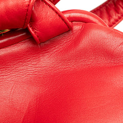 Leather Anagram Frame Handbag