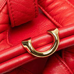 Leather Anagram Frame Handbag