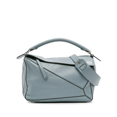 Medium Calfskin Puzzle Satchel