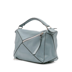 Medium Calfskin Puzzle Satchel