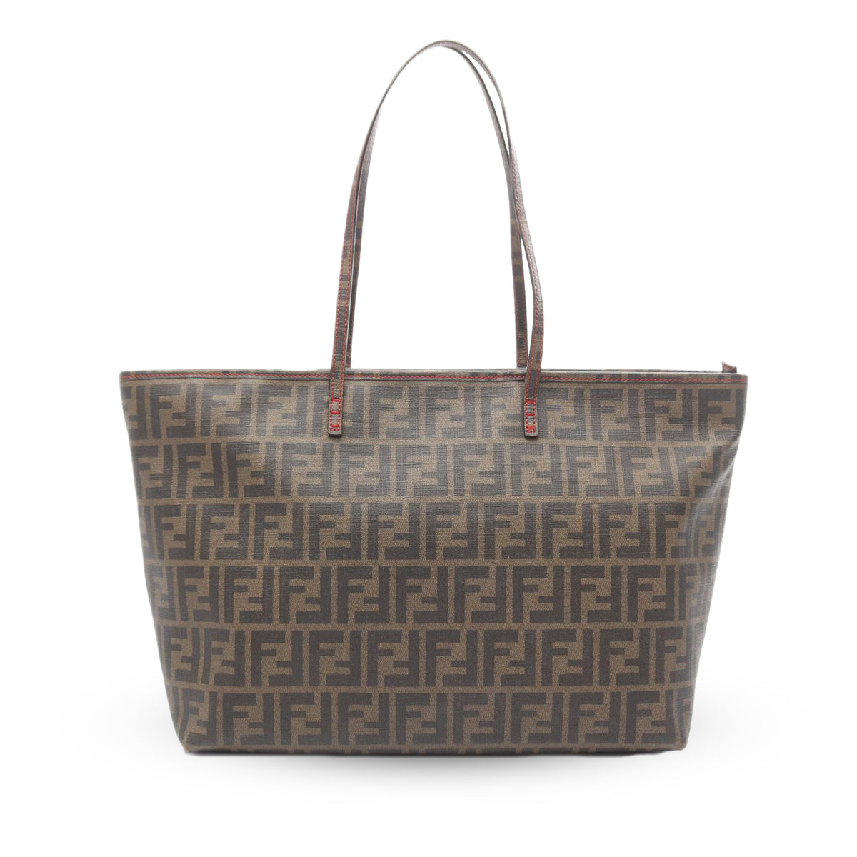 Medium Zucca Coated Canvas Roll Tote