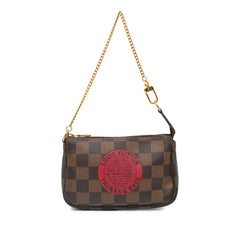Damier Ebene Trunks and Bags Mini Pochette Accessoires