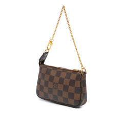 Damier Ebene Trunks and Bags Mini Pochette Accessoires