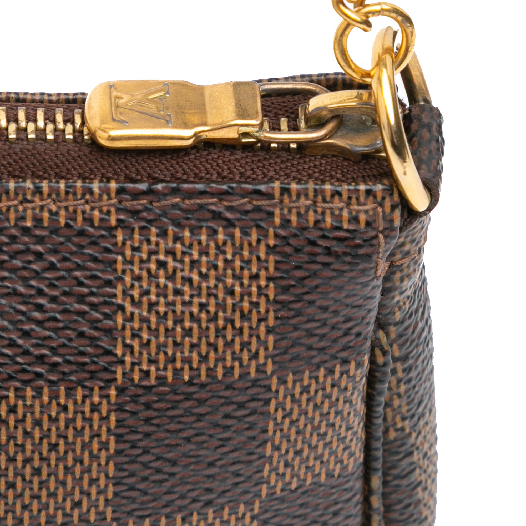 Damier Ebene Trunks and Bags Mini Pochette Accessoires