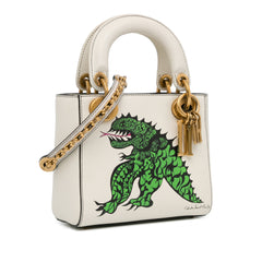 Limited Edition Niki De Saint Phalle Mini Dragon Calfskin Lady Dior_1