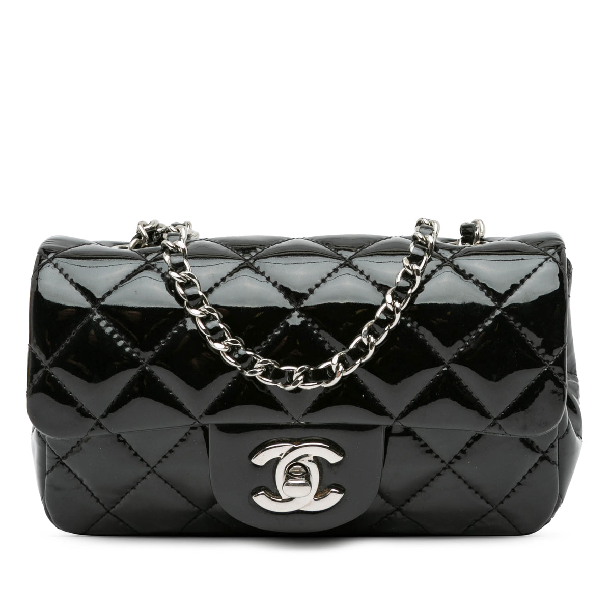 Extra Mini Rectangular Classic Patent Flap