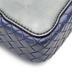 Intrecciato Trimmed Leather Crossbody