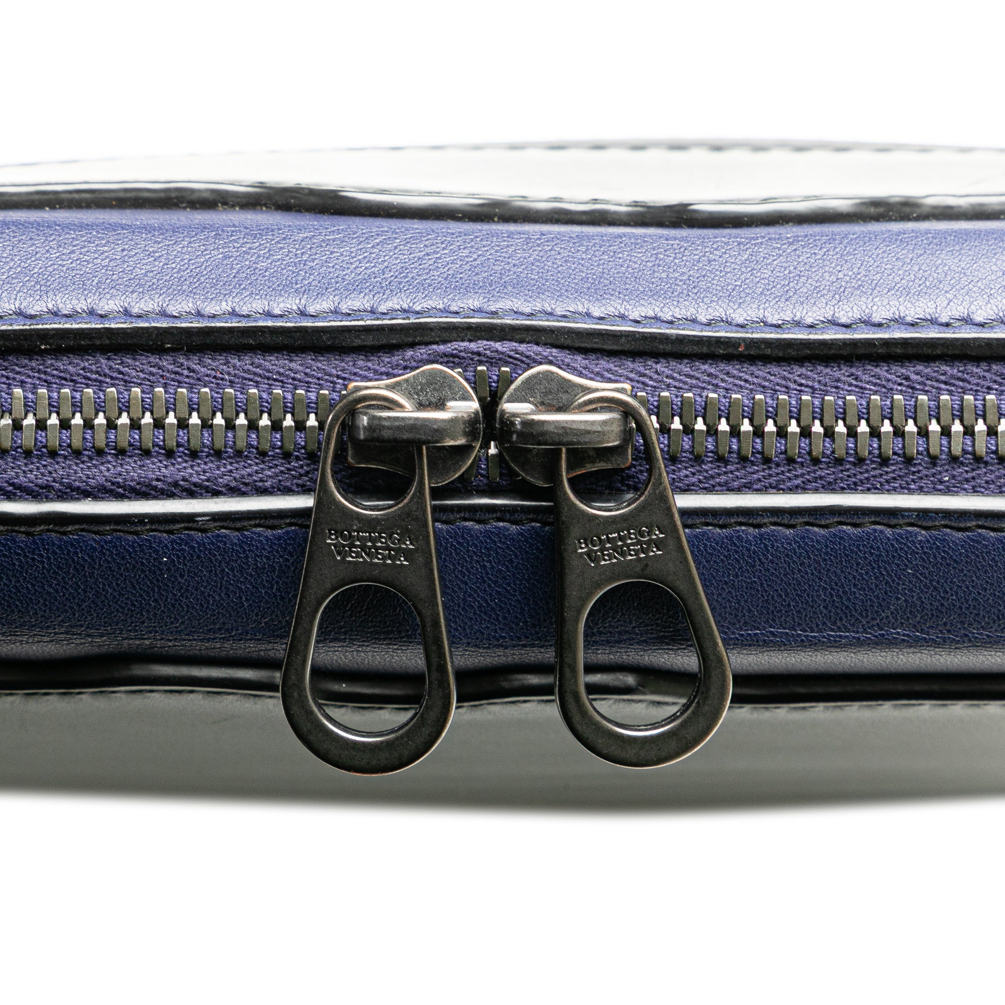 Intrecciato Trimmed Leather Crossbody