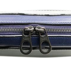 Intrecciato Trimmed Leather Crossbody