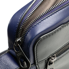 Intrecciato Trimmed Leather Crossbody