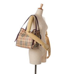 Haymarket Check Coated Canvas Canterbury Tote