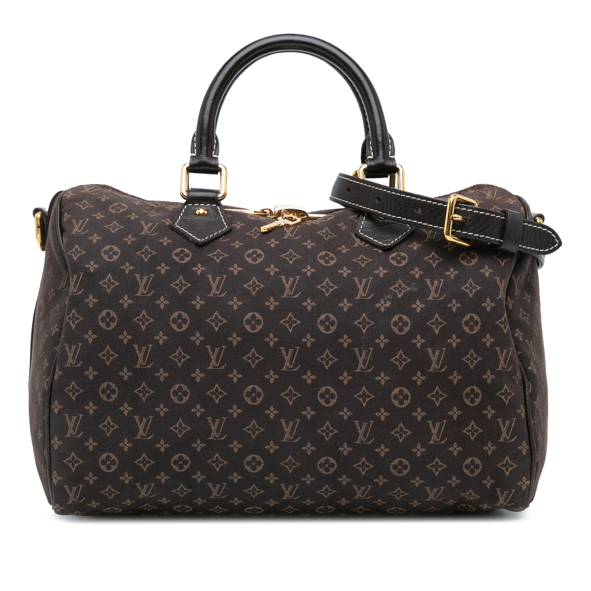 Monogram Mini Lin Speedy Bandouliere 30