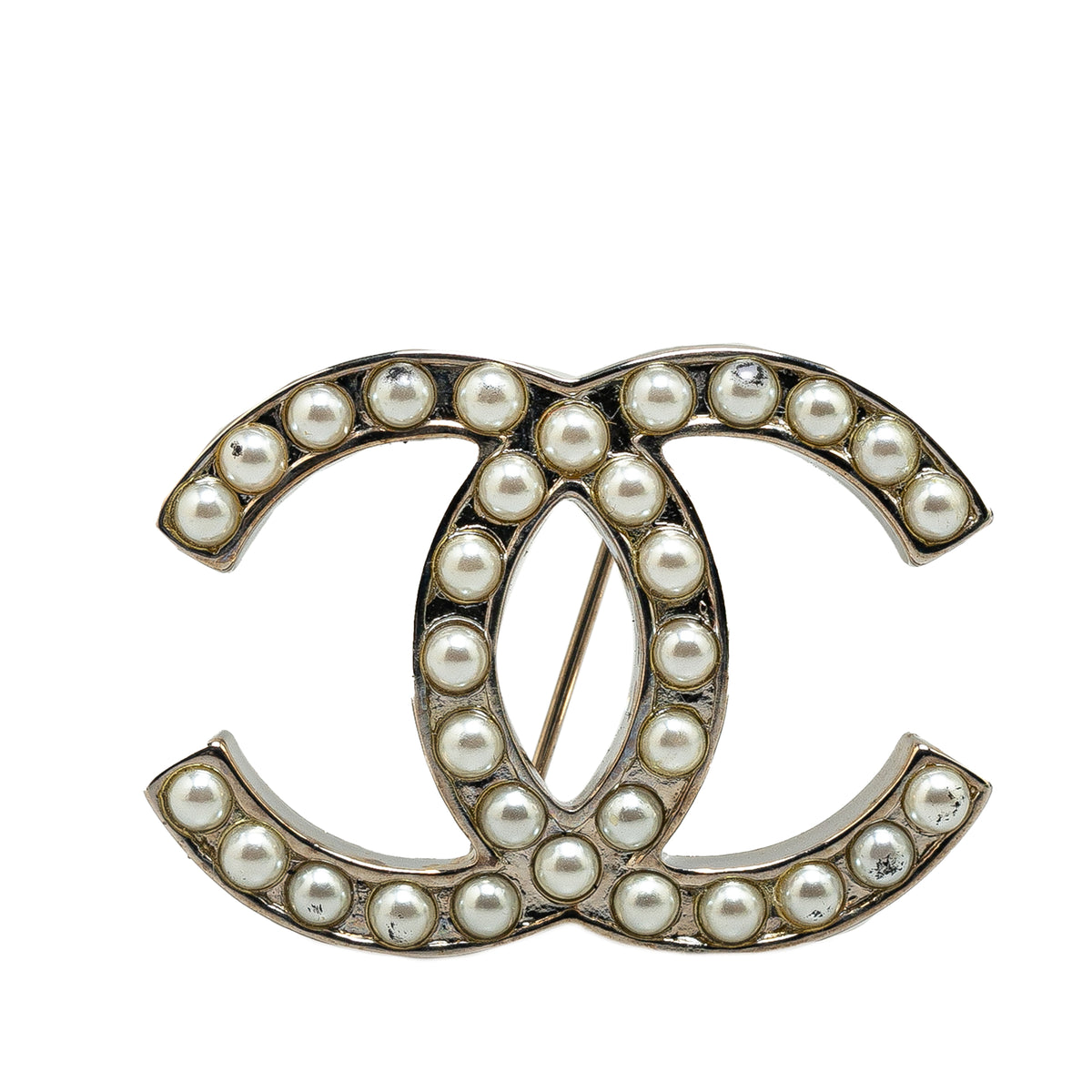 CC Faux Pearl Brooch_0