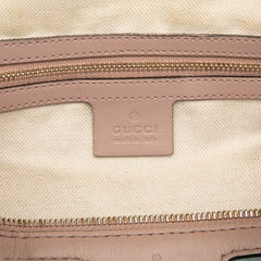 Medium GG Canvas Web Joy Boston Bag