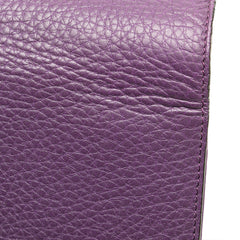 Pebbled Calfskin Piston Broadway Evening Bag