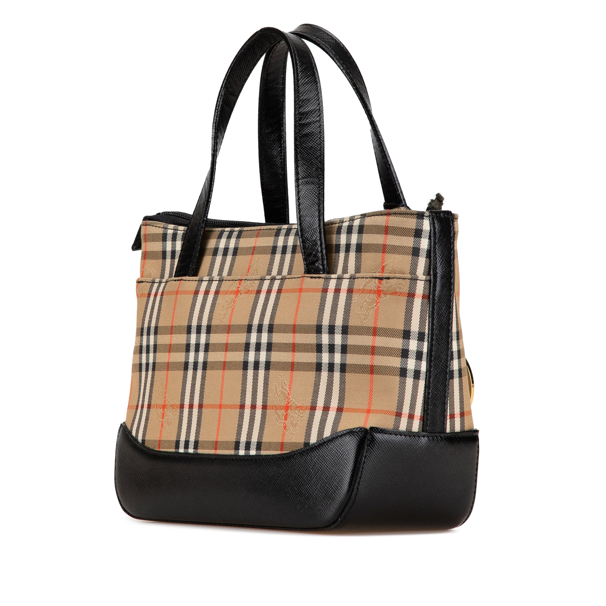 Haymarket Check Canvas Handbag