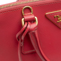 Limited Edition Small Saffiano Vernice Promenade Satchel