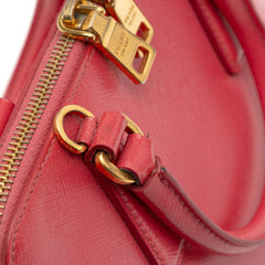 Limited Edition Small Saffiano Vernice Promenade Satchel