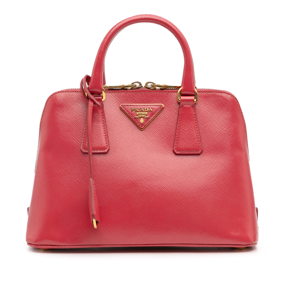 Limited Edition Small Saffiano Vernice Promenade Satchel