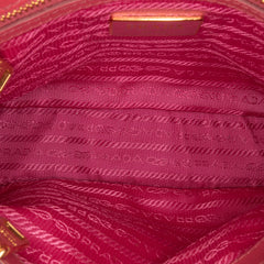 Limited Edition Small Saffiano Vernice Promenade Satchel