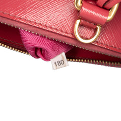 Limited Edition Small Saffiano Vernice Promenade Satchel