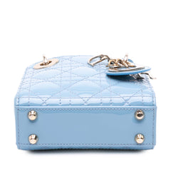 Micro Patent Cannage Lady Dior
