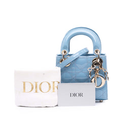 Micro Patent Cannage Lady Dior
