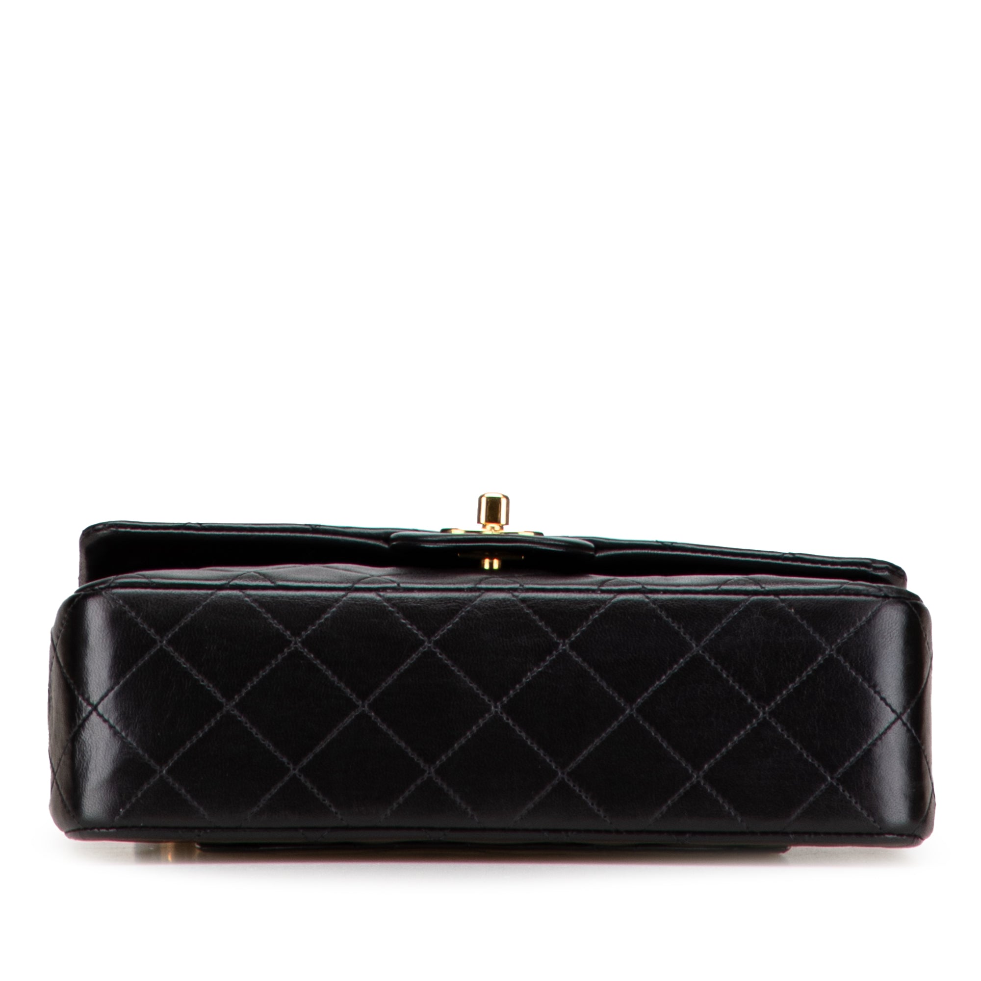 Small Classic Lambskin Double Flap