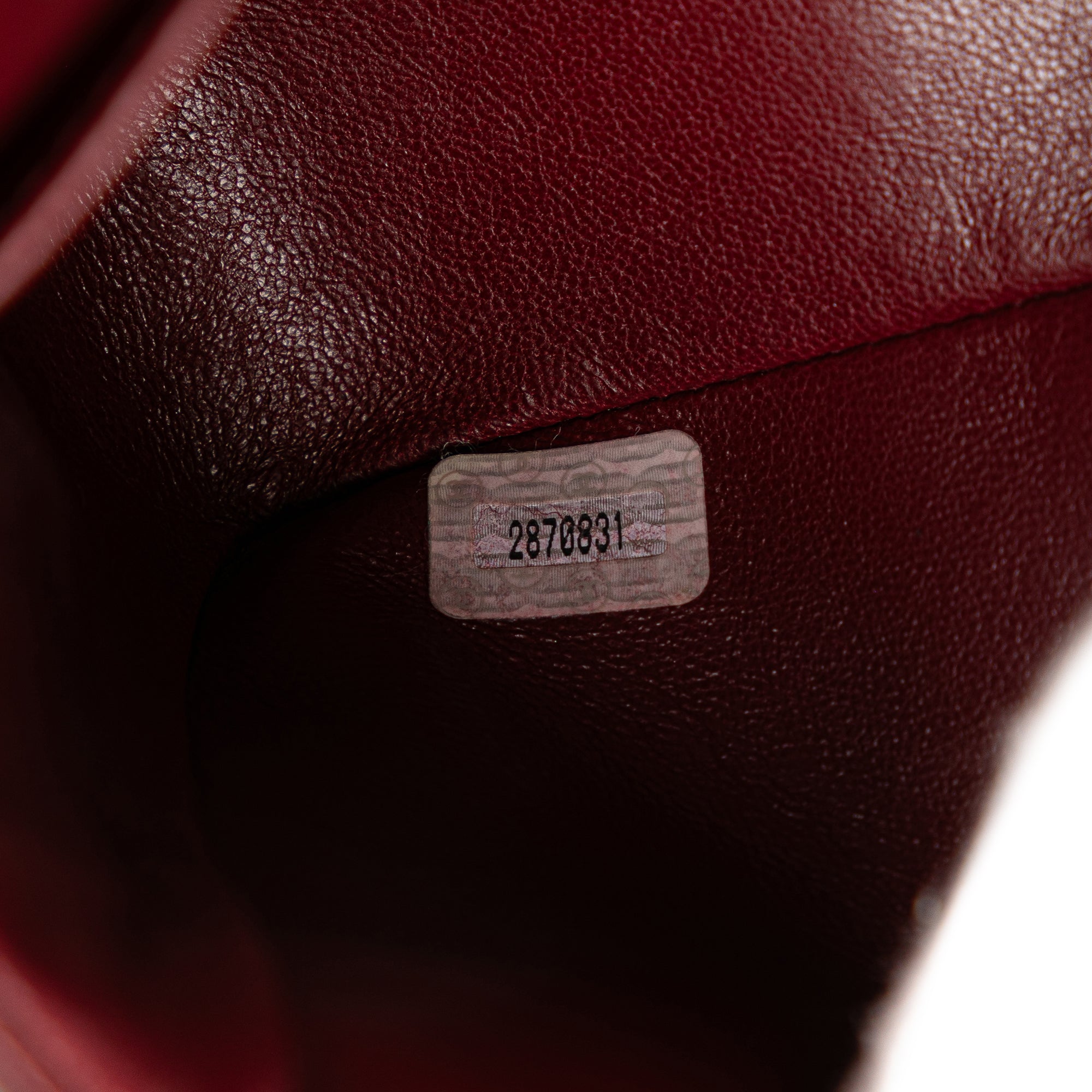 Small Classic Lambskin Double Flap