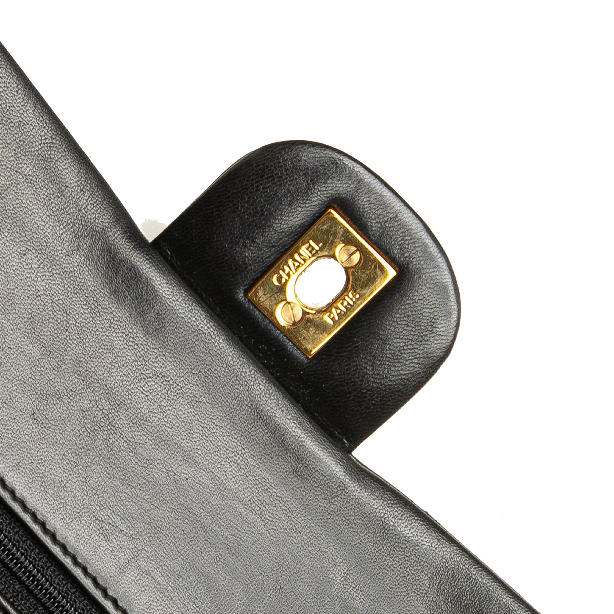 Small Classic Lambskin Double Flap