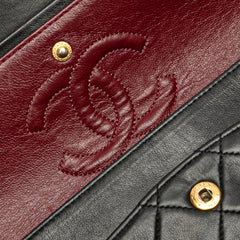 Small Classic Lambskin Double Flap