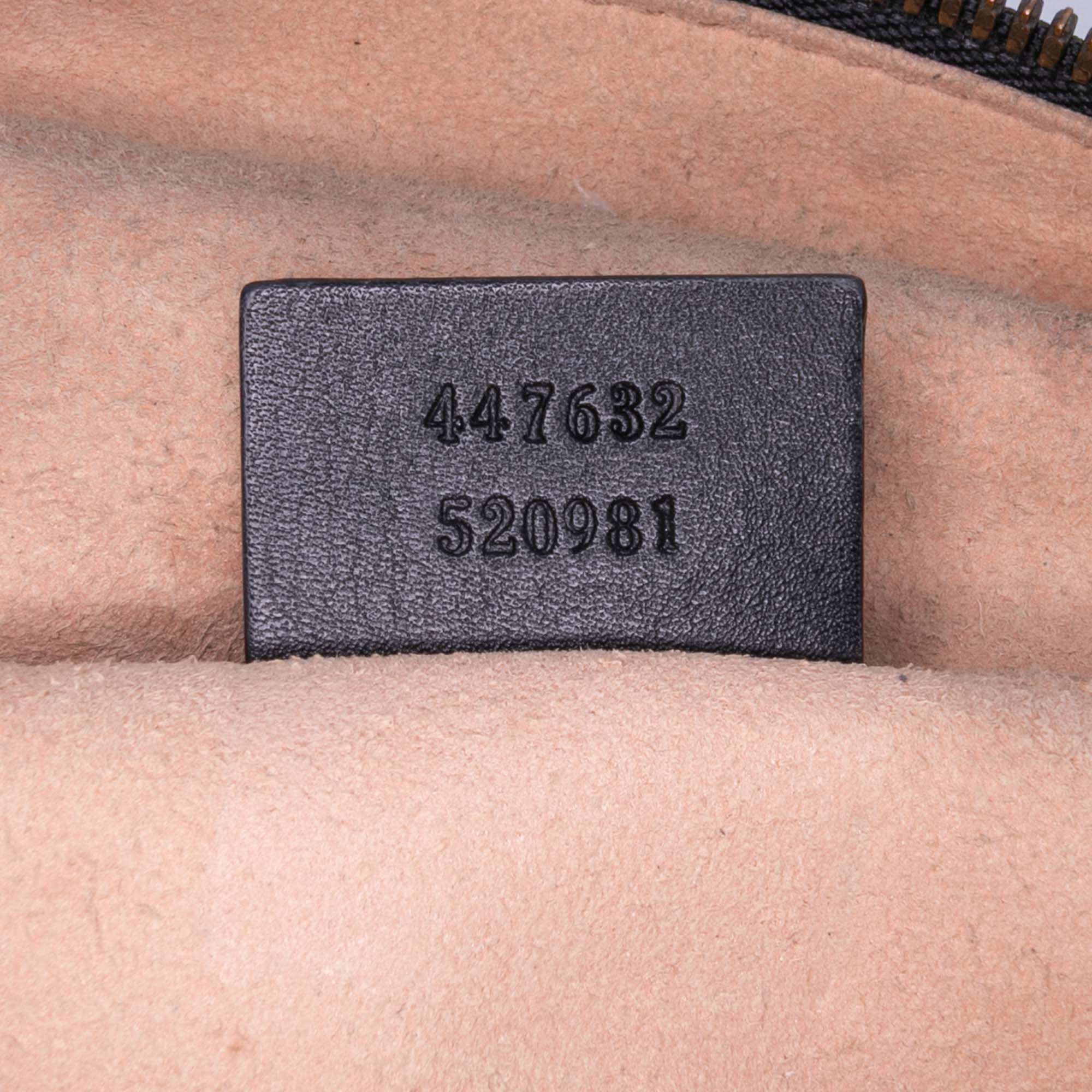 Small GG Marmont Matelasse Leather Crossbody