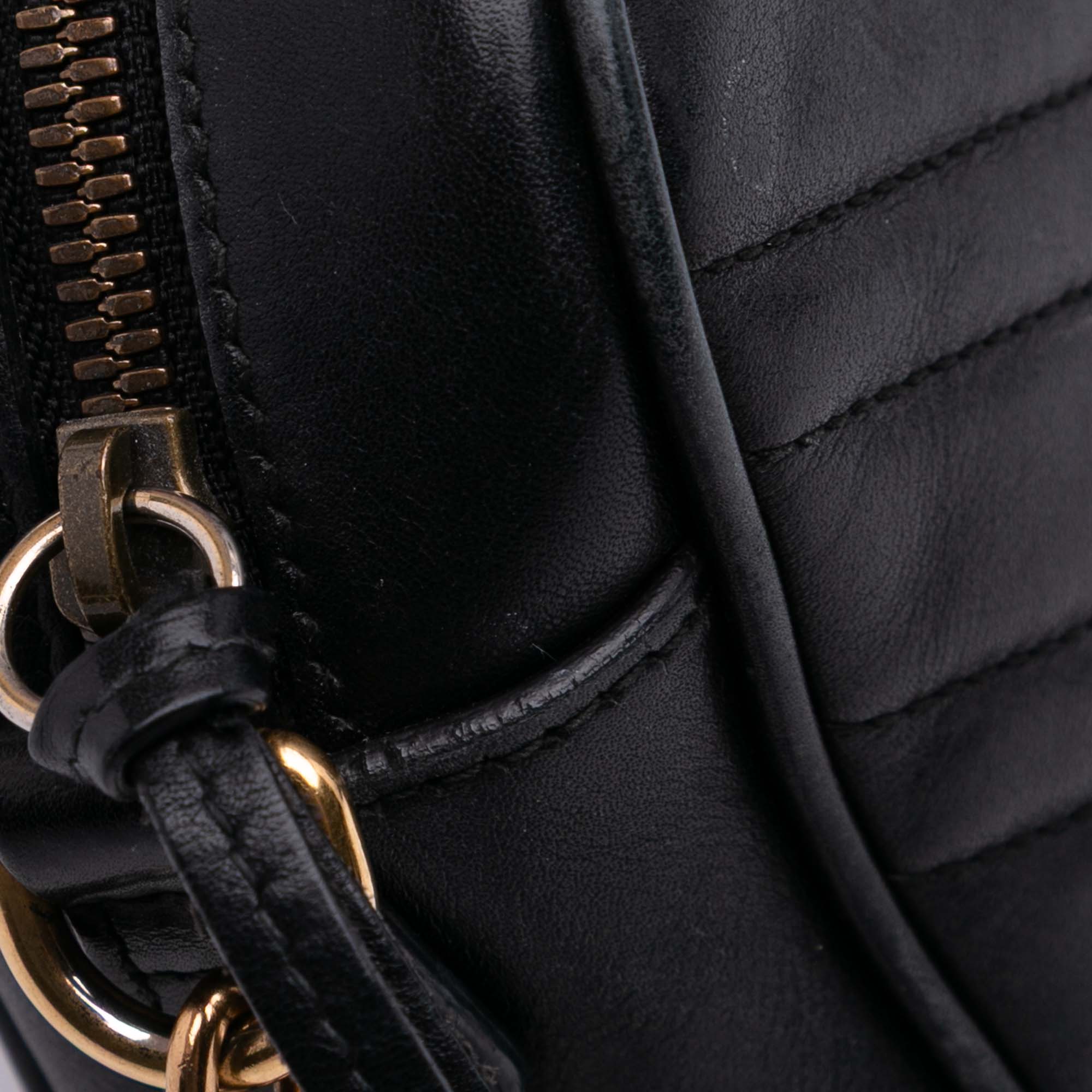 Small GG Marmont Matelasse Leather Crossbody