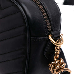 Small GG Marmont Matelasse Leather Crossbody