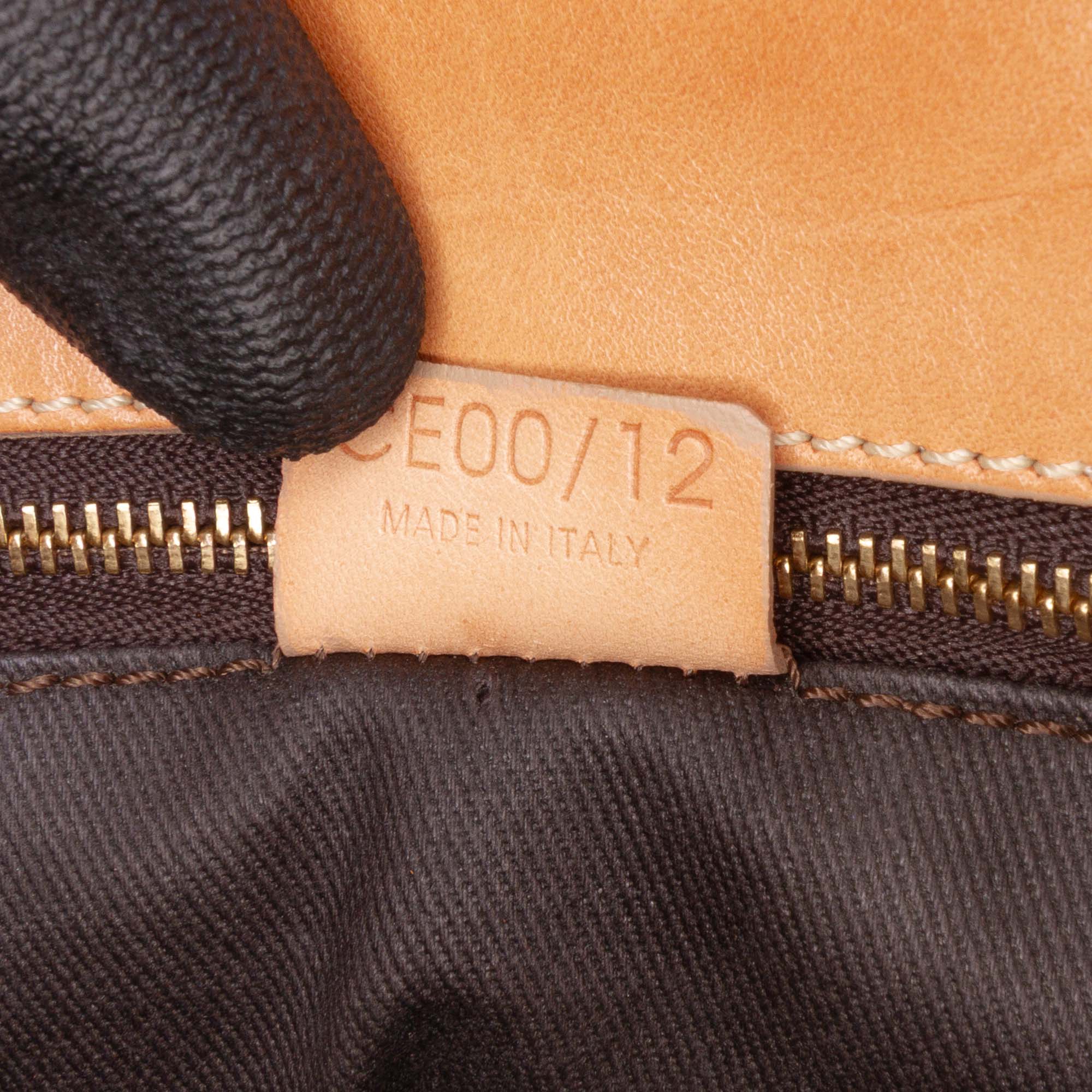 Macadam Coated Canvas Tote