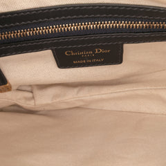 Oblique Canvas Saddle Bag
