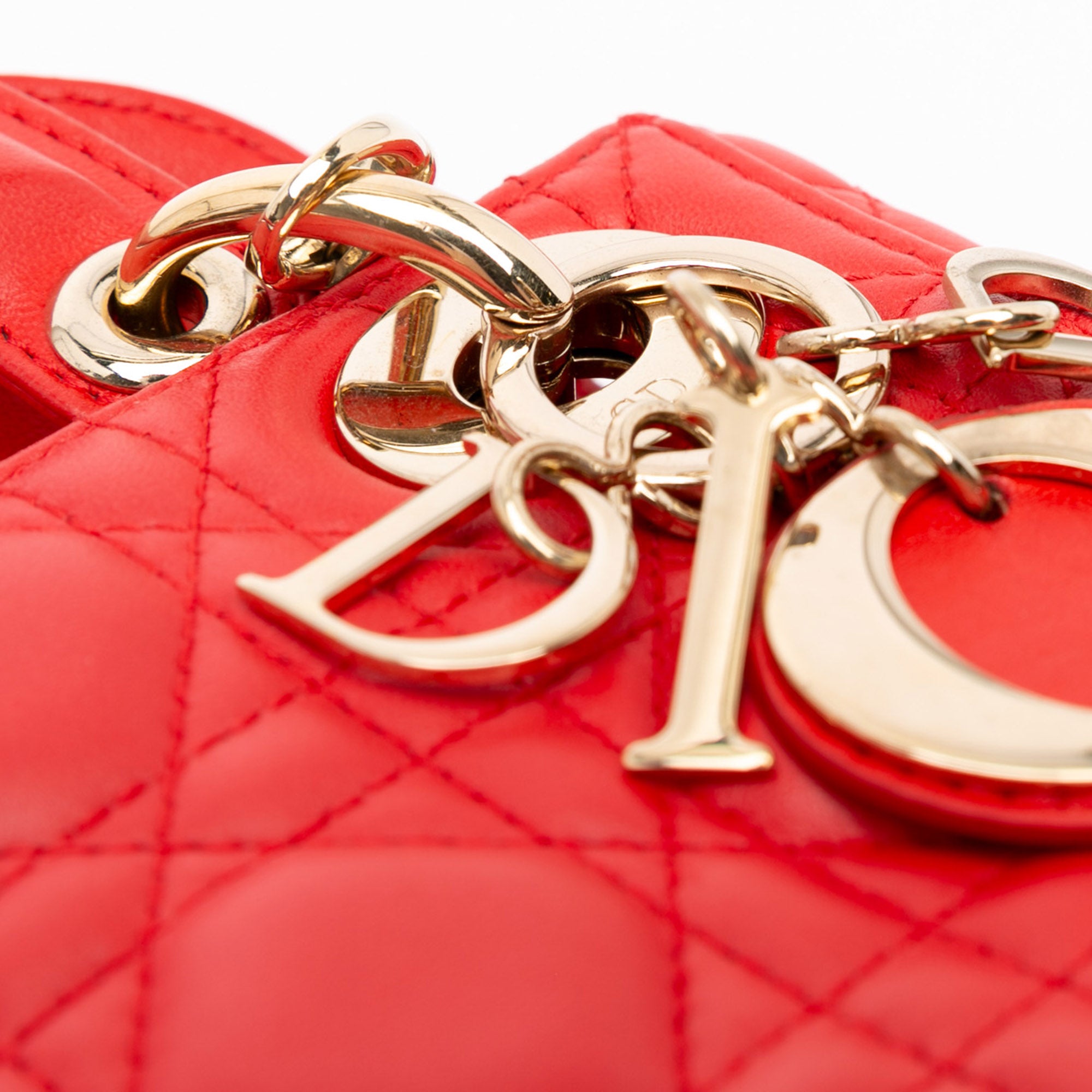 Mini Lambskin Cannage Lady Dior_8