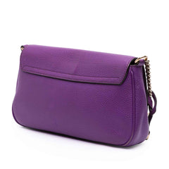 Medium Leather Soho Chain Flap Crossbody