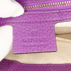 Medium Leather Soho Chain Flap Crossbody