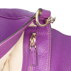 Medium Leather Soho Chain Flap Crossbody
